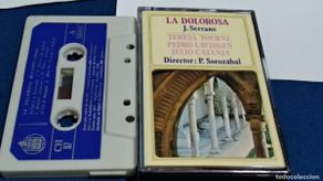 Alte Kassetten: LA DOLOROSA / J. SERRANO, P. SOLOZÁBAL ZARZUELA - 1970 HISPAVOX - CASETE CINTA CASSETTE